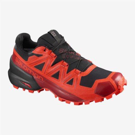 Scarpe Trail Running Salomon SPIKECROSS 5 GTX Donna Rosse IT 5-E20